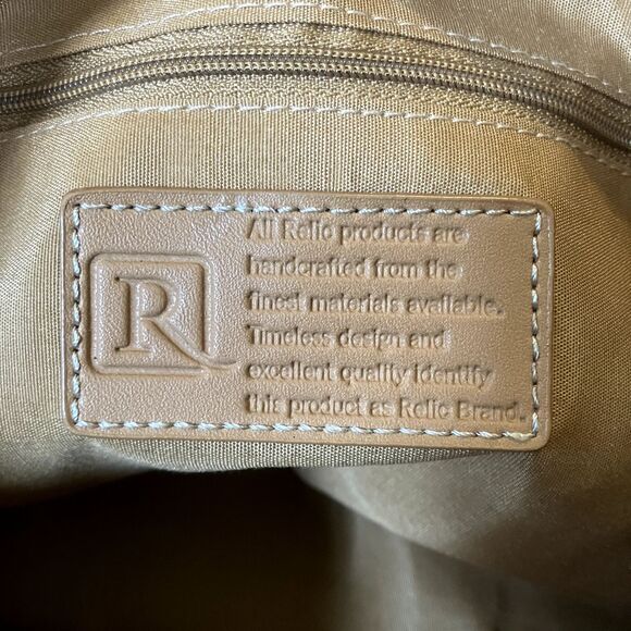 Relic by Fossil Shoulder Bag Purse Colorful Floral Fabric Sashes Boho - Picture 3 of 10